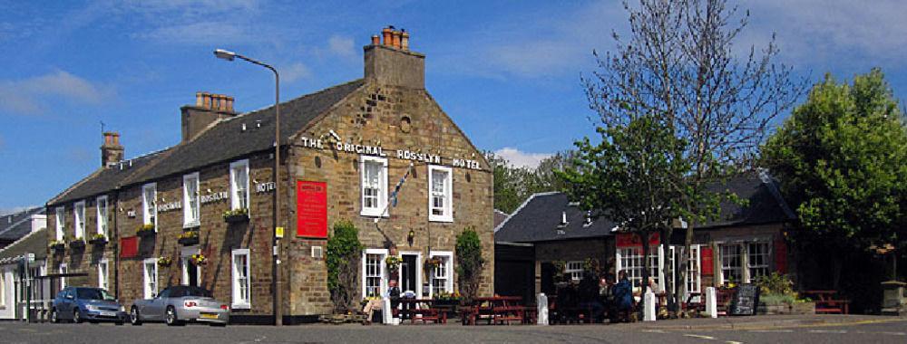 The Original Rosslyn Inn Roslin Exterior foto